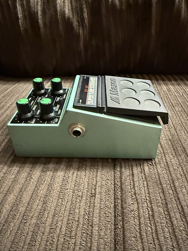 ギター Maxon ST-01 Super Tube Screamer 1980's Maxon ST-01 Super Tubescreamer Overdrive Pedal - YouTube