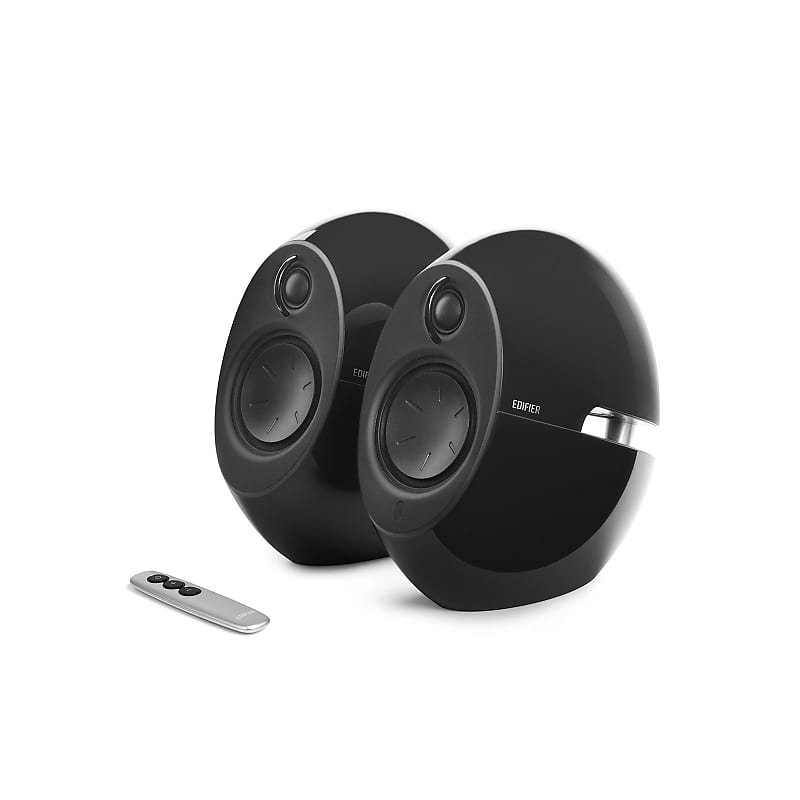 Edifier e25 Luna Eclipse Bluetooth 2.0 Speaker Set with Bass Radiators - Black image 1