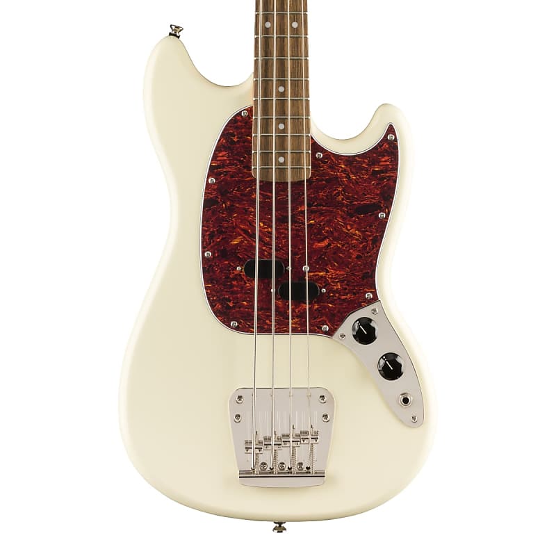 Squier Classic Vibe '60s Mustang Bass - Olympic White image 1