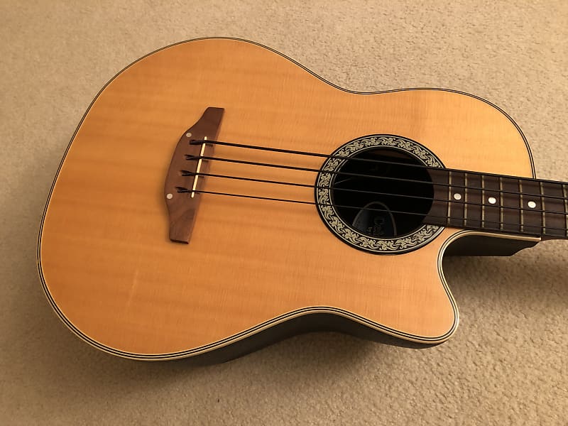 Vintage MIK Ovation Celebrity CC174 Acoustic/Electric Bass | Reverb