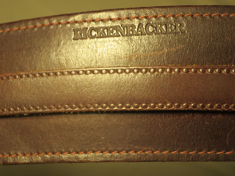 Rickenbacker "Skinny" 1950s Style Guitar Strap Genuine Reverb