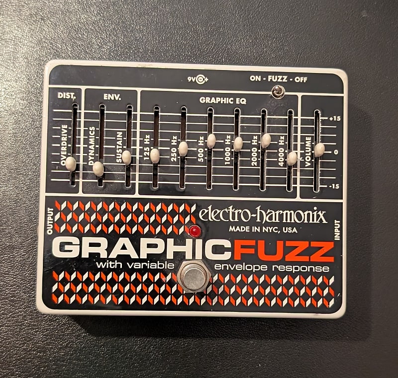 Electro-Harmonix Graphic Fuzz Pedal | Reverb