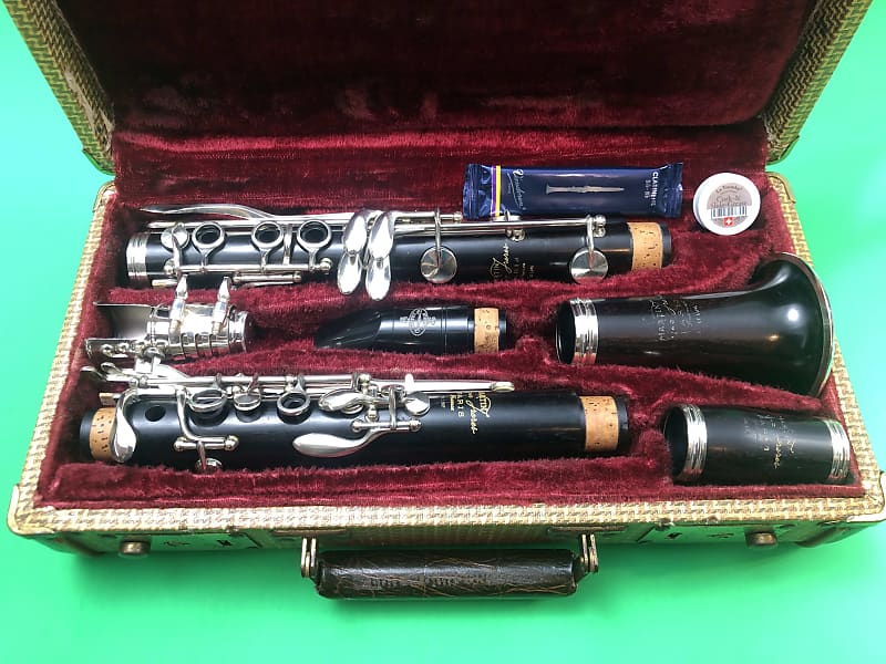 Martin Freres 1740 DeLuxe Clarinet w/Silver Plated Keys | Reverb