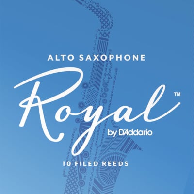 Royal Alto Saxophone Reeds - #2.5, 10 Box image 1