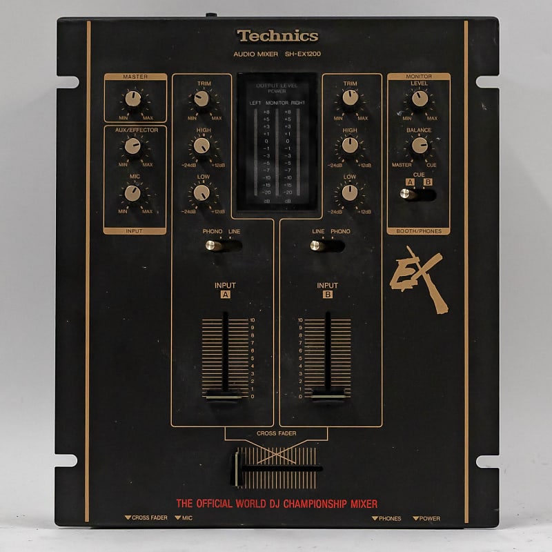 Technics SH-EX1200 World DJ Championship Audio Mixer - Black