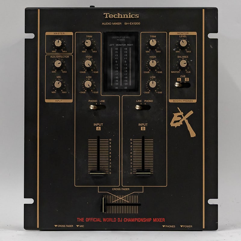 Technics SH-EX1200 World DJ Championship Audio Mixer - Black ...