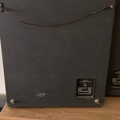 Akai SS-110 Vintage Speakers Black image 7