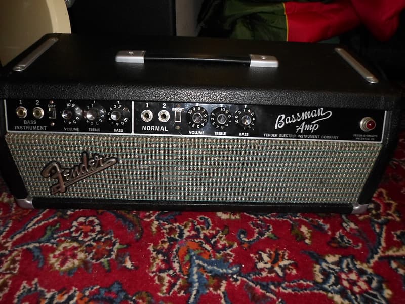 Fender Bassman Tube Amplifier 1964 Serviced Reverb