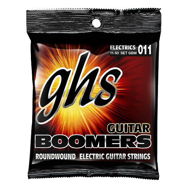 Immagine GHS GBM Guitar Boomers Electric Guitar Strings 11-50 - 1