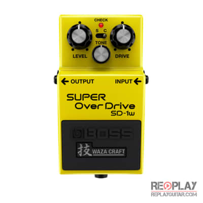 Boss SD-1W Super Overdrive Waza Craft | Reverb