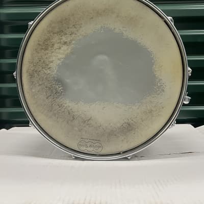 Ludwig No. 400 Supraphonic 5x14" 10-Lug Aluminum Snare Drum with Keystone Badge 1963 - 1969 - Chrome-Plated image 5