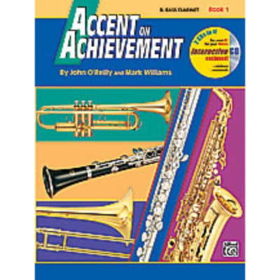 Alfred A-17086 Accent on Achievement Book 1 - Bass Clarinet