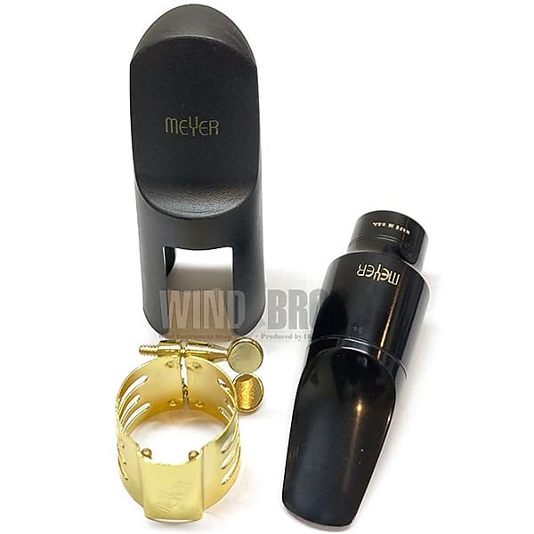 MEYER [Opening: 7MM] Meyer alto saxophone mouthpiece rubber NEW YORK model