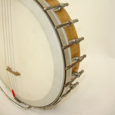 Vintage Orpheum by Lange No. 1 Tenor 4-String Open-Back Banjo AS IS image 5