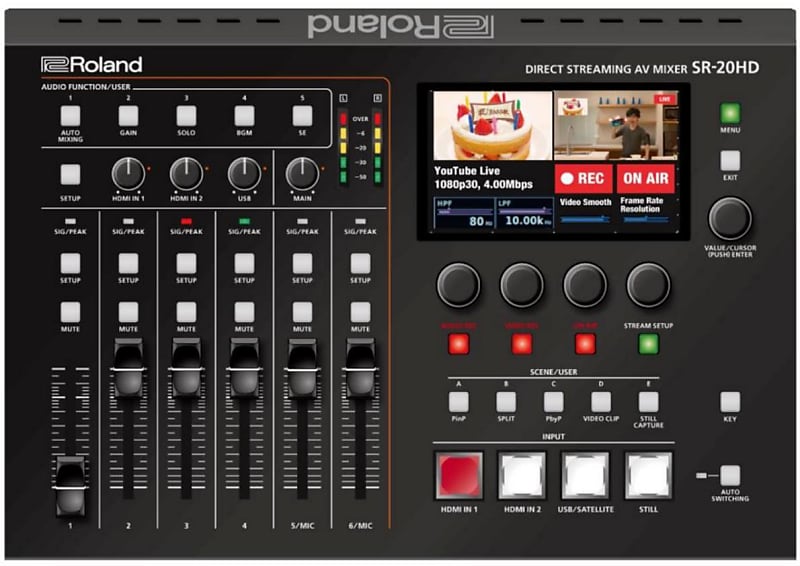 Roland Direct Streaming AV Mixer