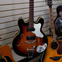 Incredible 1967 Mosrite Celebrity III with Bigsby & hardshell case, a Must Have.
