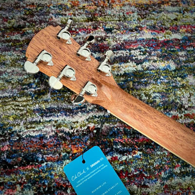 Cole Clark Studio Grand Auditorium Acoustic Guitar - All Australian Redwood Top with Queensland Maple Body (SAN1EC-RDM) image 9