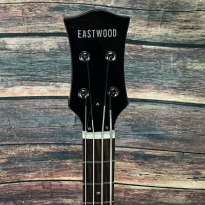 Eastwood Left Handed EB-1 4 String Electric Bass image 7