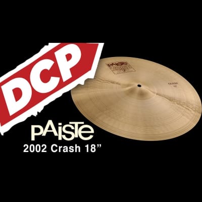 Paiste 2002 Crash Cymbal 18" image 2