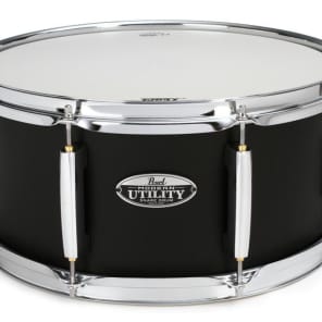 Pearl Modern Utility Snare Drum - 6.5 x 14-inch - Satin Black image 8