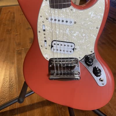 Fender Kurt Cobain Jag-Stang Fiesta Red #MX21547451 (7lbs, 9.8oz) image 4