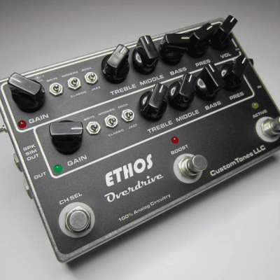 ギター CUSTOM TONES ETHOS Overdrive Pre-Owned Custom Tones Ethos Overdrive – Walt Grace Vintage