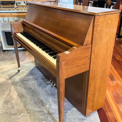 Sohmer & Co. Model 45SK 45" Satin Walnut Console Piano c1968 #166904 image 3