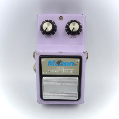 Maxon CS-9 Stereo Chorus Made in Japan Vintage Guitar Effect Pedal 135141 image 2