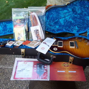 2003 Gibson 54 Les Paul Jeff Beck Brazilian Stinger Made For Music Machine Killer Brock Burst Mint image 17