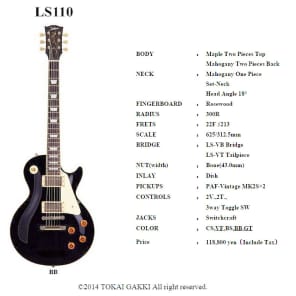 Tokai LS-92F（2013年製） / Made in Japan Tokai LS-92F（2013年製） / Made in Japan
