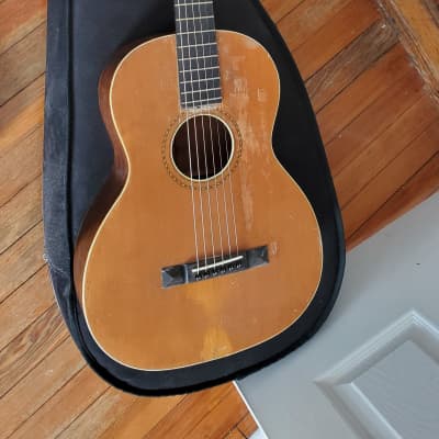 F.H Griffith  Parlor Guitar Circa early 1900s Oak image 7