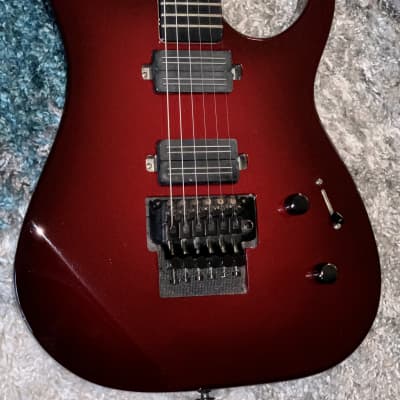 Strictly 7 Guitars custom shop   Super Strat Floyd    rose  red electric    guitar made in  the usa ohsc image 2