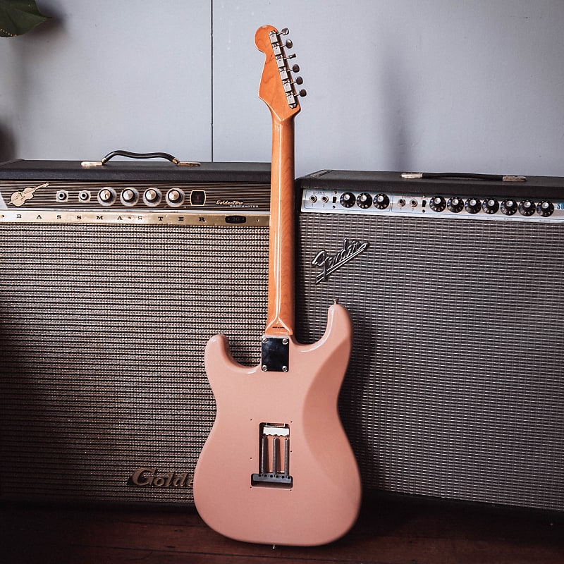 Fender Japan '62 Stratocaster ST62 Shell Pink 2010 | Reverb