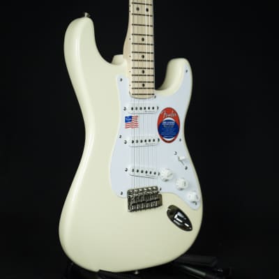 Fender Eric Clapton Stratocaster Maple Fingerboard Olympic White (US22016693) image 5