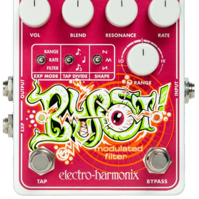 New Electro-Harmonix EHX Blurst Modulated Filter Guitar Effects Pedal image 2