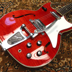 KAY アメリカンヴィンテージ Kay Red Devil K-592 1960's (Just Serviced) Factory Bigsby w