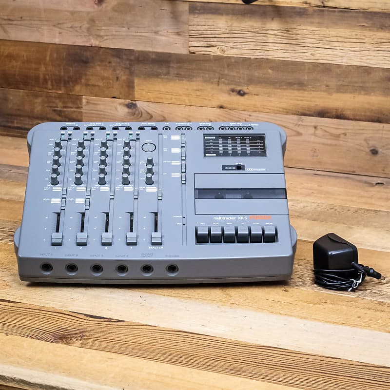 Fostex XR5 Analog Cassette Tape Multitrack Recorder Reverb