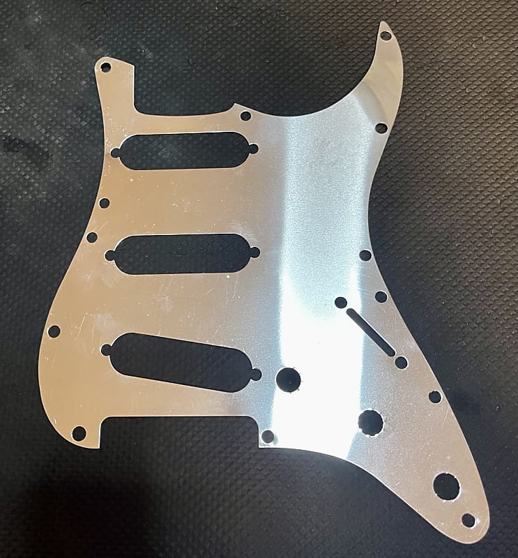 Unknown Control Cavity Cover for Fender Stratocaster-Aluminum image 1