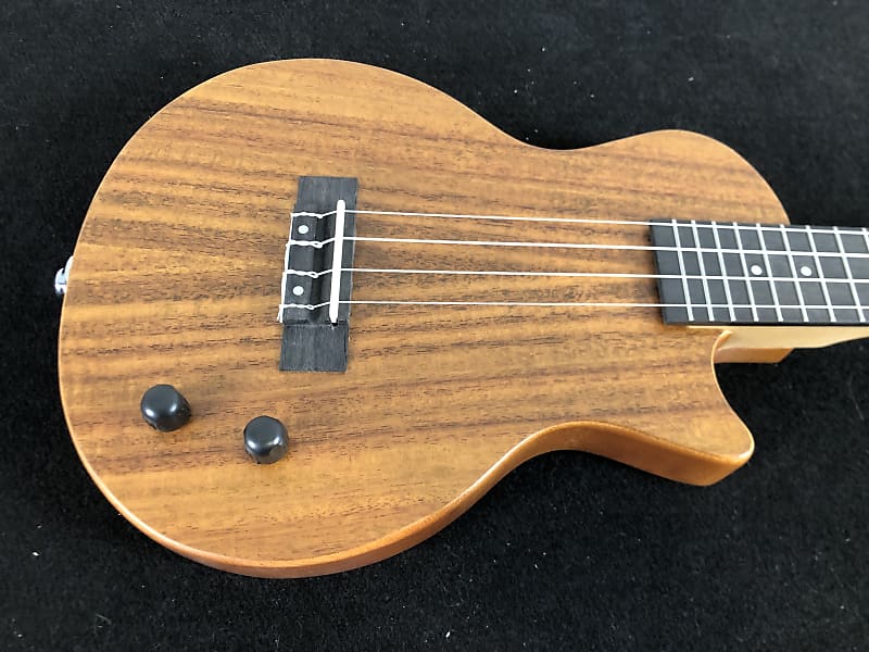 Harley Benton Solid Uke Natural - SOLID BODY ELECTRIC UKE | Reverb