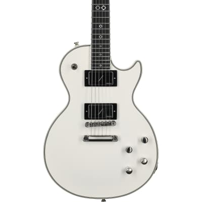 Epiphone Jerry Cantrell Les Paul Custom Prophecy Electric Guitar (with Case), Bone White image 1