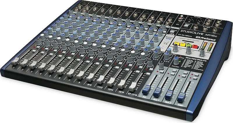 StudioLive AR16c - 16-Channel USB-C(TM) Compatible Audio Interface/Analog Mixer/Stereo SD Recorder image 1