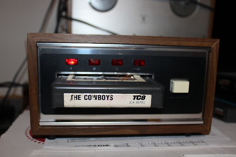 Restored Mercury PX 806 8 track player  			
