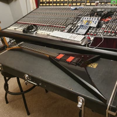 RARE Esp Custom Shop 80's Randy Rhoads Custom Flying V Alexi Laiho EMG Jackson Reverse Headstock image 14