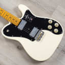 Fender American Professional II Telecaster Deluxe Guitar, Maple, Olympic White