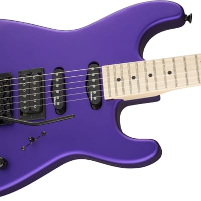 Charvel USA Select San Dimas Style 1 HSS FR Satin Plum Electric Guitar With Case image 6