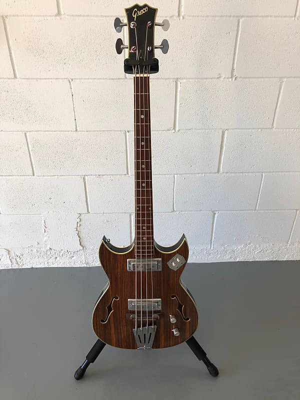 Vintage Greco Hollowbody Bass Guitar Model 930 (GS940) | Reverb