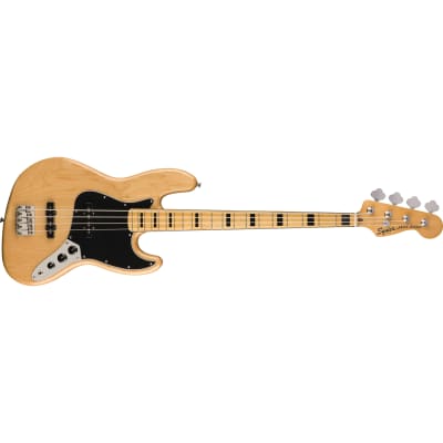 Fender FSR Limited Edition 70s Jazz Bass Guitar MN in Natural | Reverb