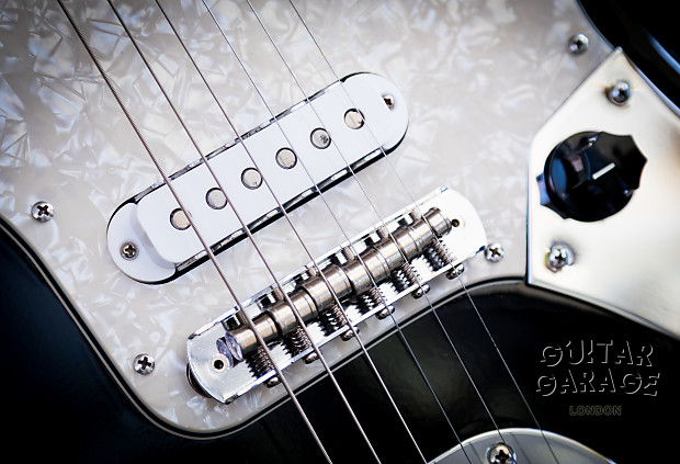2002 Fender Japan Jaguar 62 Vintage Reissue Nitro Black | Reverb