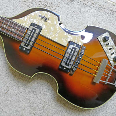 Exceptional Circa 1975 Hofner 500/1 Violin Bass image 1