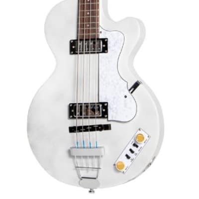Hofner Ignition PRO Club Bass Pearl White image 1